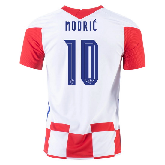 2020 Luka Modric Croatia Home Men's Soccer Jersey - Click Image to Close