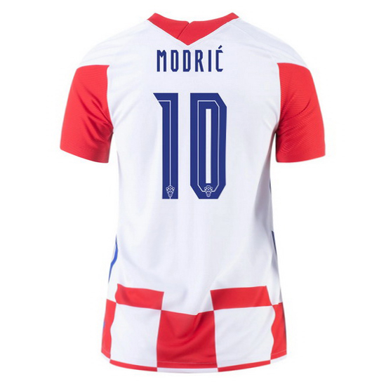 2020 Luka Modric Croatia Home Women's Soccer Jersey