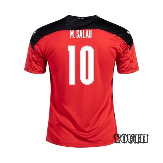 2020 Mohamed Salah EGYPT Home Youth Soccer Jersey