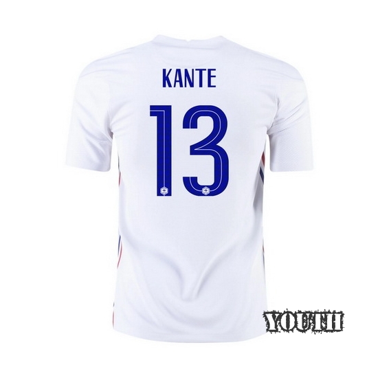 2020 N'Golo Kante France Away Youth Soccer Jersey
