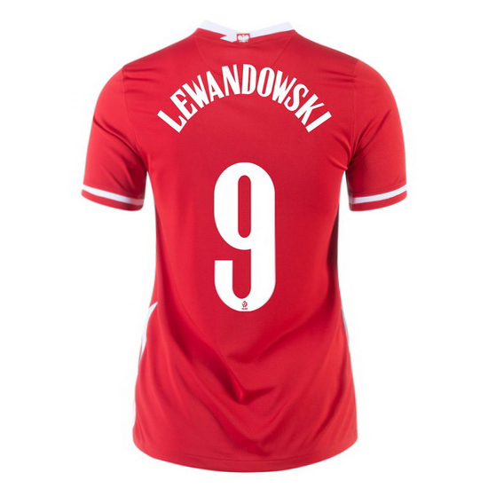 2020 Robert Lewandowski Poland Away Women's Soccer Jersey - Click Image to Close