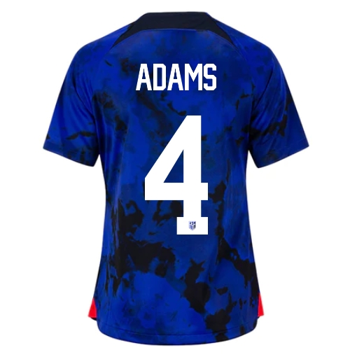 22/23 Tyler Adams USA Away Women's Soccer Jersey
