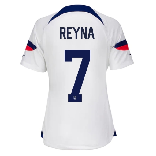 2022/23 Gio Reyna USA Home Women's Soccer Jersey