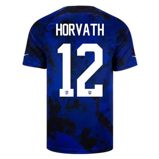 22/23 Ethan Horvath USA Away Men's Soccer Jersey