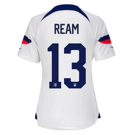 2022/23 Tim Ream USA Home Women's Soccer Jersey