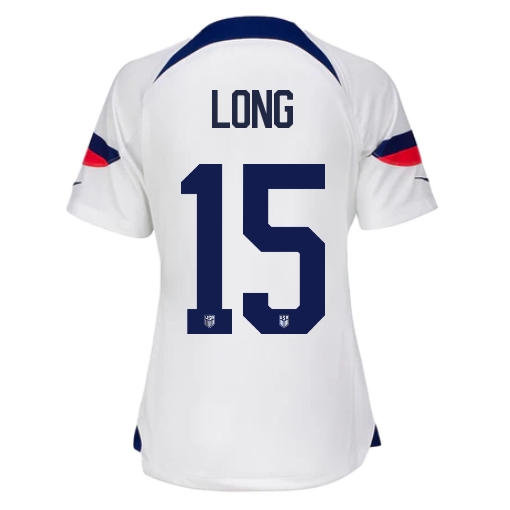 2022/23 Aaron Long USA Home Women's Soccer Jersey