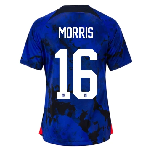 22/23 Jordan Morris USA Away Women's Soccer Jersey
