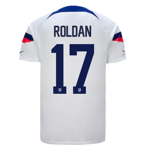 2022/23 Cristian Roldan USA Home Men's Soccer Jersey