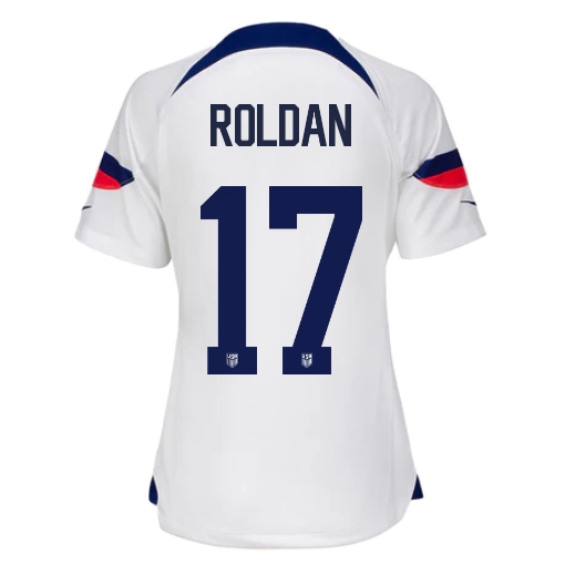 2022/23 Cristian Roldan USA Home Women's Soccer Jersey