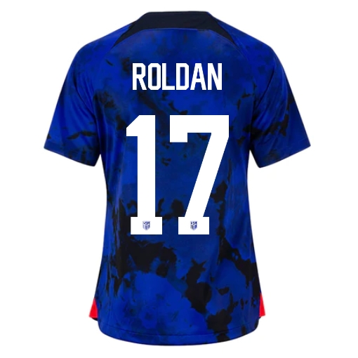 22/23 Cristian Roldan USA Away Women's Soccer Jersey