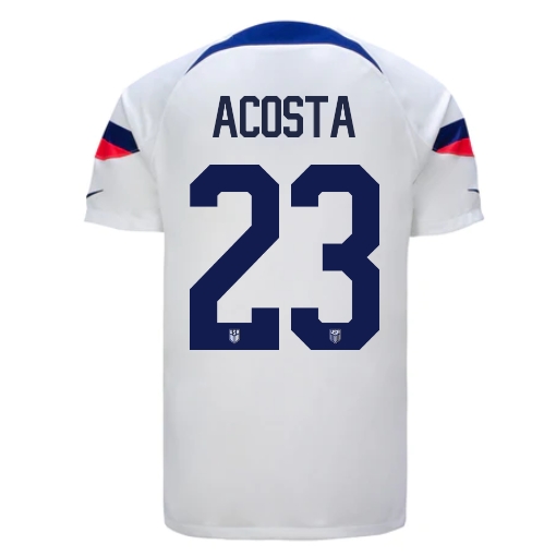 2022/23 Kellyn Acosta USA Home Men's Soccer Jersey