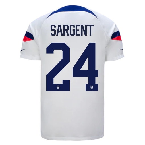 2022/23 Josh Sargent USA Home Men's Soccer Jersey