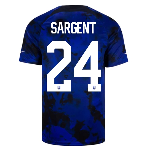 22/23 Josh Sargent USA Away Men's Soccer Jersey