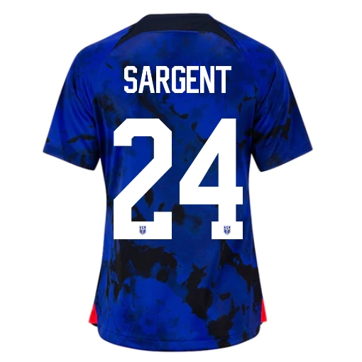 22/23 Josh Sargent USA Away Women's Soccer Jersey