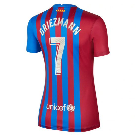 2021/22 Antoine Griezmann Barcelona Home Women's Jersey