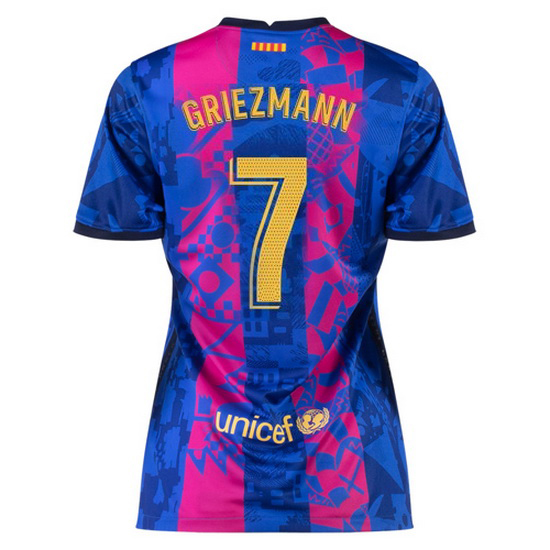 2021/2022 Antoine Griezmann Barcelona Third Women's Jersey
