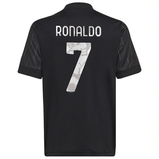 21/22 Cristiano Ronaldo Juventus Away Men's Soccer Jersey
