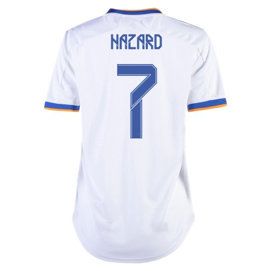 21/22 Eden Hazard Real Madrid Away Women's Soccer Jersey
