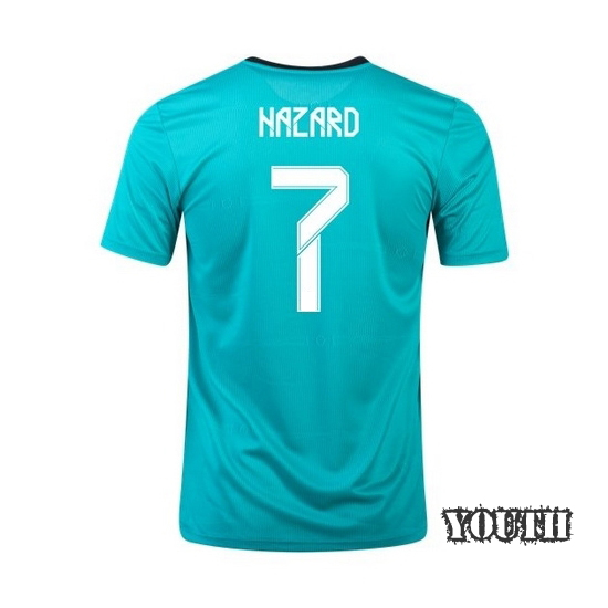 2021/2022 Eden Hazard Real Madrid Third Youth Soccer Jersey