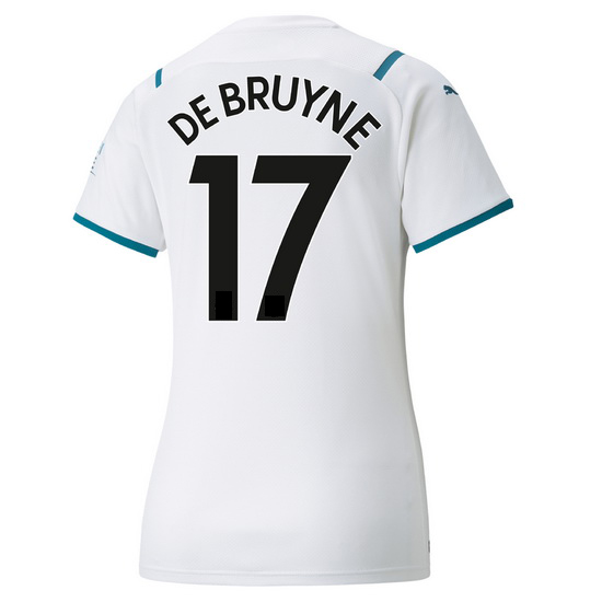 21/22 Kevin De Bruyne Manchester City Away Women's Jersey