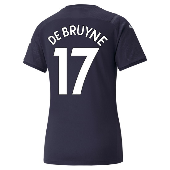 2022 Kevin De Bruyne Manchester City Third Women's Jersey