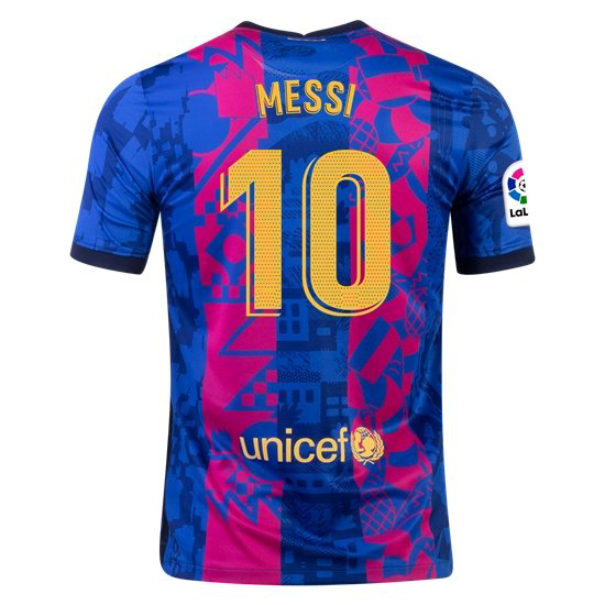 2021/2022 Lionel Messi Barcelona Third Men's Soccer Jersey