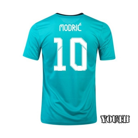 2021/2022 Luka Modric Real Madrid Third Youth Soccer Jersey