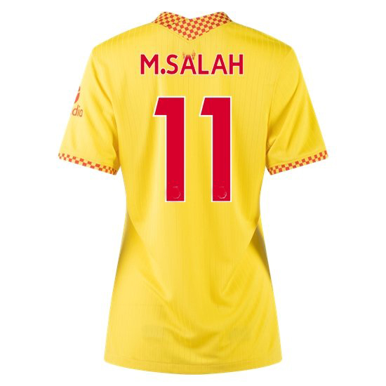2021/2022 Mohamed Salah Liverpool Third Women's Soccer Jersey - Click Image to Close