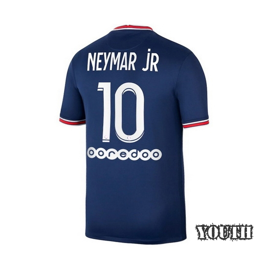 2021/22 Neymar JR PSG Home Youth Soccer Jersey