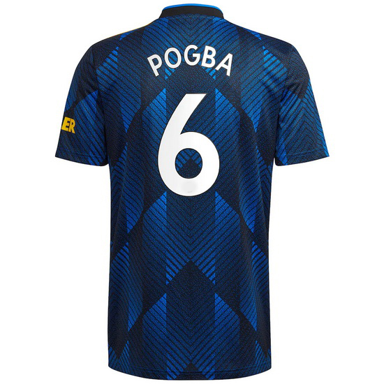 2021/2022 Paul Pogba Manchester United Third Men's Soccer Jersey