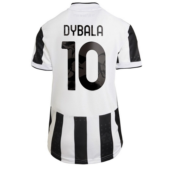2021/22 Paulo Dybala Juventus Home Women's Soccer Jersey
