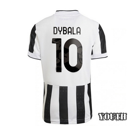 2021/22 Paulo Dybala Home Youth Soccer Jersey