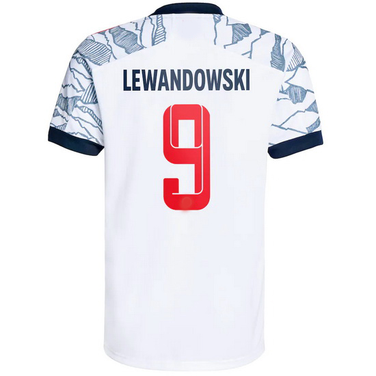 2021/2022 Robert Lewandowski Bayern Munich Third Men's Jersey - Click Image to Close