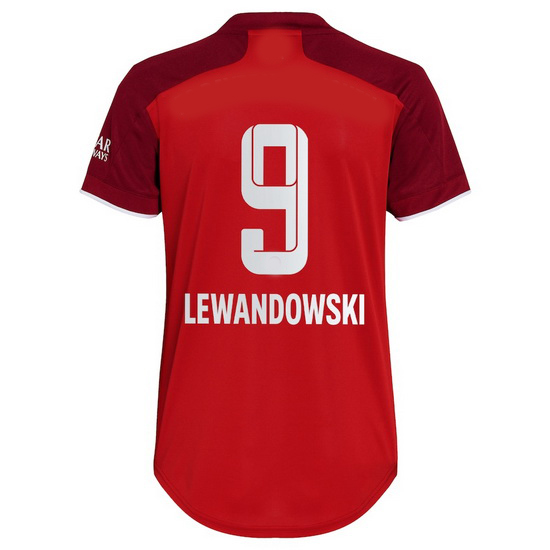 2021/22 Robert Lewandowski Bayern Munich Home Women's Jersey