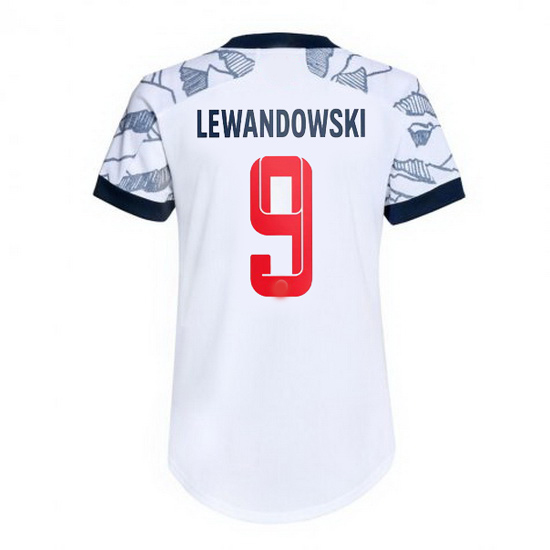 2021/2022 Robert Lewandowski Bayern Munich Third Women's Jersey - Click Image to Close