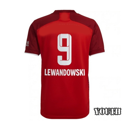2021/22 Robert Lewandowski Bayern Munich Home Youth Jersey