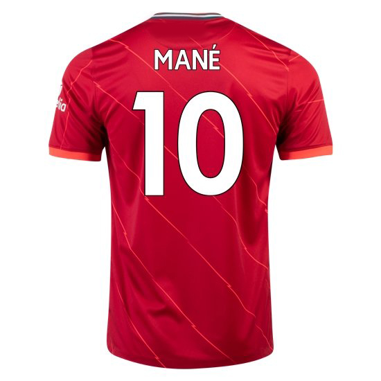 2021/22 Sadio Mane Liverpool Home Men's Soccer Jersey - Click Image to Close
