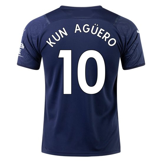 2021/2022 Sergio Aguero Manchester City Third Men's Jersey