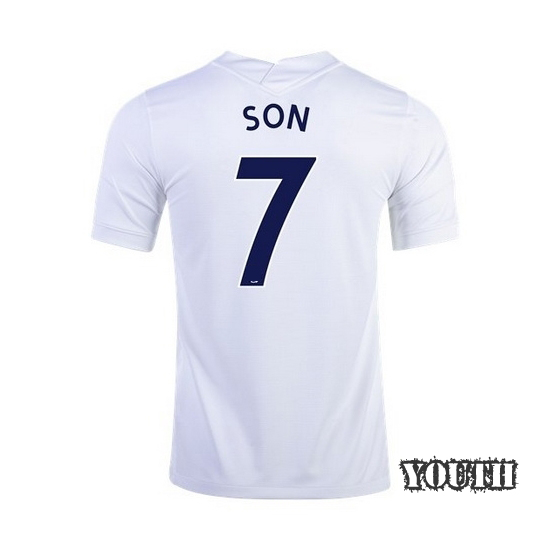 2021/22 Son Heung Min Tottenham Home Youth Soccer Jersey