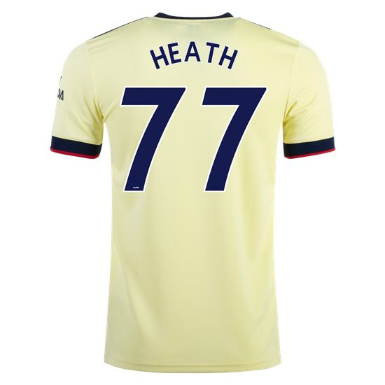 21/22 Tobin Heath Arsenal Away Men's Soccer Jersey