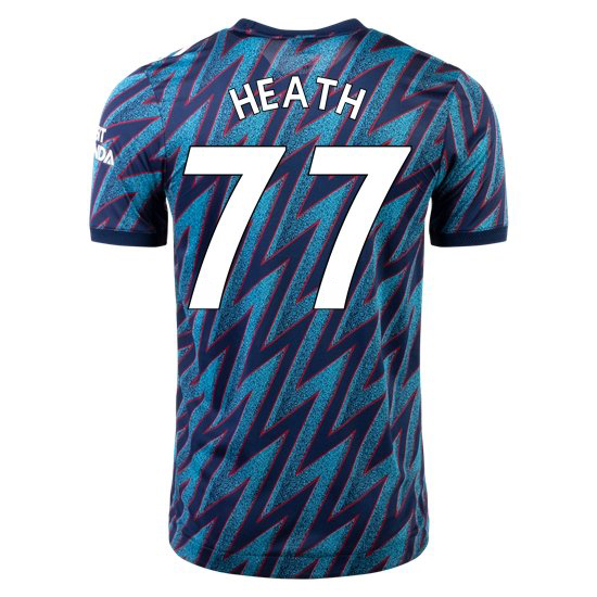 2021/2022 Tobin Heath Arsenal Third Men's Jersey