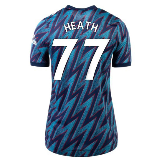 2021/2022 Tobin Heath Arsenal Third Women's Jersey