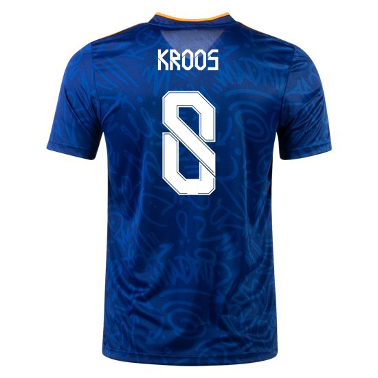 21/22 Toni Kroos Real Madrid Away Men's Soccer Jersey