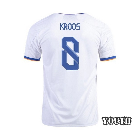 2021/22 Toni Kroos Home Youth Soccer Jersey