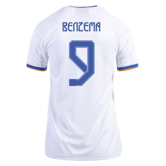 2021/22 Karim Benzema Home Women's Soccer Jersey