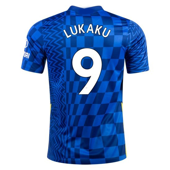 2021/22 Romelu Lukaku Chelsea Home Men's Soccer Jersey