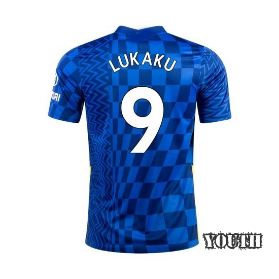 2021/22 Romelu Lukaku Chelsea Home Youth Soccer Jersey - Click Image to Close