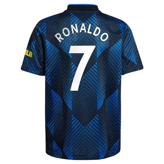 2021/2022 Cristiano Ronaldo Manchester United Third Men's Jersey - Click Image to Close