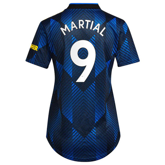 2021/2022 Anthony Martial Manchester United Third Women's Jersey