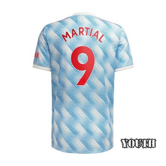 21/22 Anthony Martial Away Youth Jersey